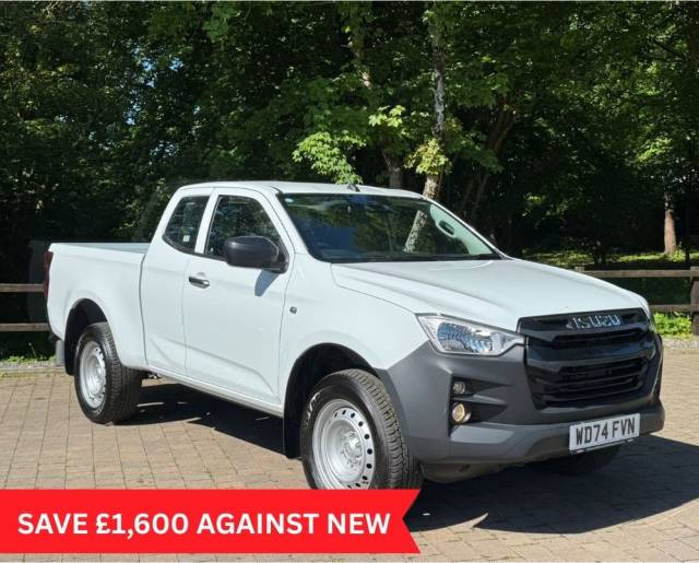 Isuzu D-max 1.9 Utility Extended Cab 4x4 Pick Up Diesel White