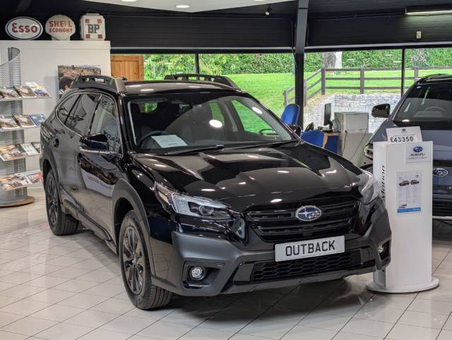 Subaru Outback 2.5 Field Estate Petrol Onyx Black