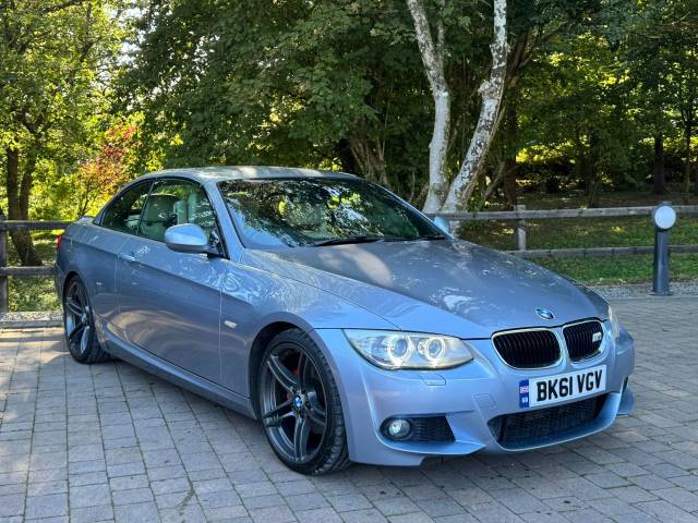 BMW 3 Series 2.0 320d M Sport 2dr Convertible Diesel Blue