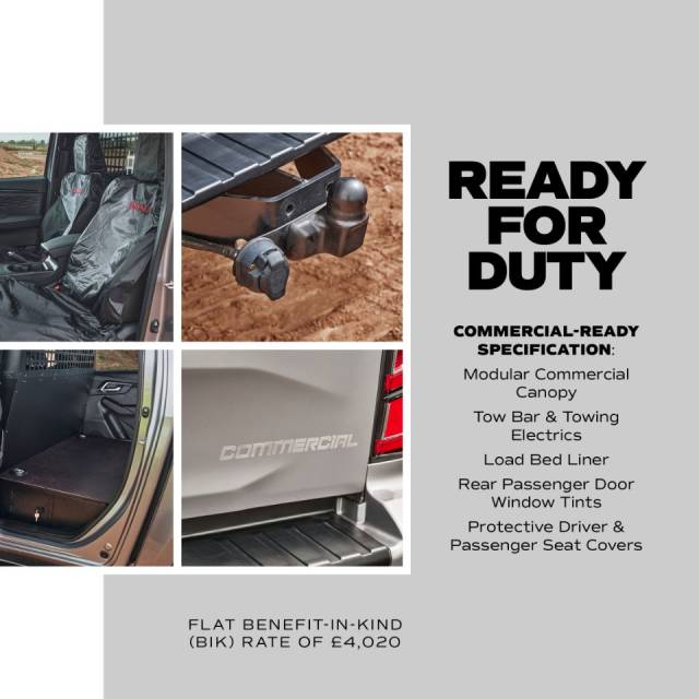 2025 Isuzu D-max 1.9 V-Cross Commercial Automatic