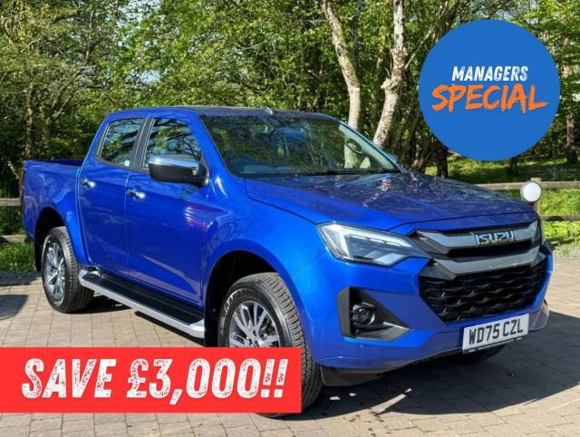 Isuzu D-max 1.9 DL40 Double Cab 4x4 Auto Pick Up Diesel Blue