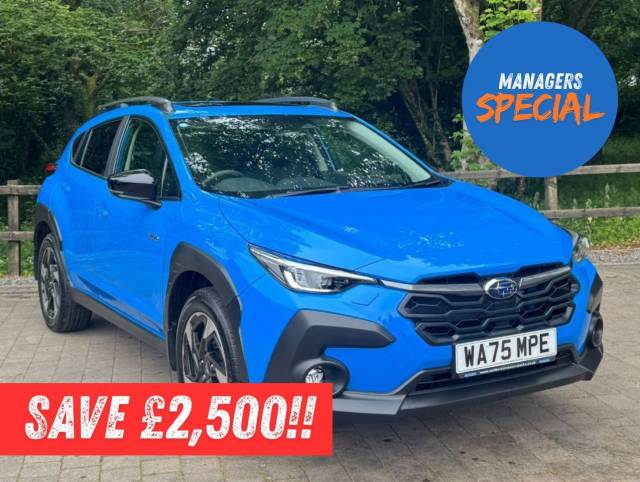 Subaru Crosstrek 2.0i e-Boxer Touring 5dr Lineartronic Hatchback Petrol / Electric Hybrid Blue