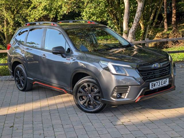 Subaru Forester 2.0i e-Boxer Sport 5dr Lineartronic Estate Petrol / Electric Hybrid Grey