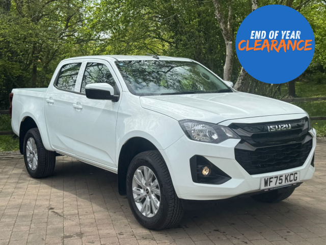 Isuzu D-max 1.9 DL20 Double Cab 4x4 Pick Up Diesel White